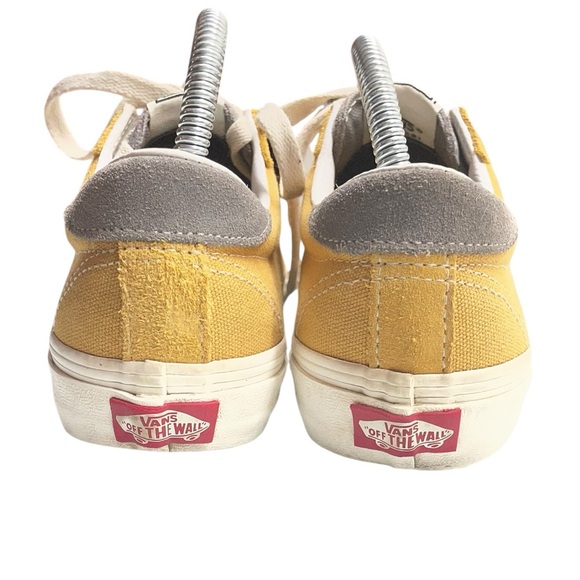 Vans Yellow Skate Shoes Sneakers – Women’s 8.5 / Men’s 7 – Low Top - Picture 5 of 11
